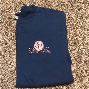 Southern Couture navy long sleeve